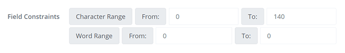 Simple Messaging Framework Table